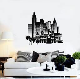 Wall Vinyl Decal New York Big Apple Usa City Guaranteed Quality Decor 2357Di - thumbnail 1