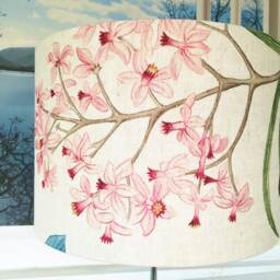 Custom Lampshade Handmade With Your Fabric Or Wallpaper - thumbnail 4