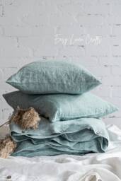 Linen Bed Set - Duvet Cover & 2 Pillowcases Queen, King, Custom Bedding Set, Pillow Covers, Ideal Wedding Gift