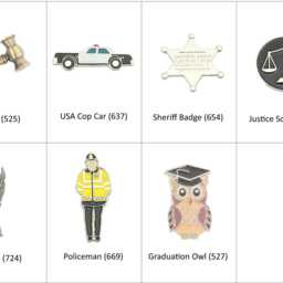 Law & Justice Luxury Wooden Or Leatherette Pen Case With Matching Free Engraving Scales Gavel Policeman Gift - thumbnail 2