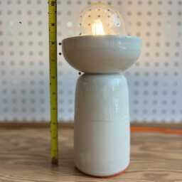 Mid-Century Modern Ceramic Table Lamp, Scandinavian Modernist Design - thumbnail 4