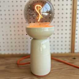 Mid-Century Modern Ceramic Table Lamp, Scandinavian Modernist Design - thumbnail 1