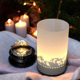 Diving Silhouette Candle Gift Box - Underwater Shadow Play