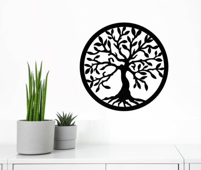 Tree Of Life - Metal Wall Art Home Decor Decoration Gift New Symbol Design