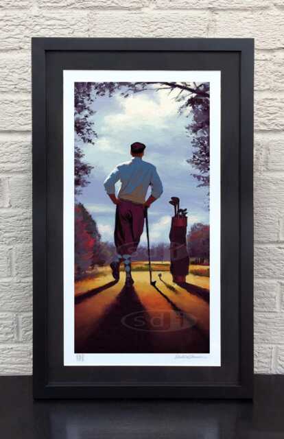 On The Tee Gift Sports Art Poster Print Painting - image 1