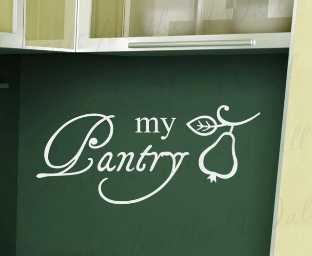 My Pantry Kitchen Dining Room Home Adhesive Vinyl Decor Art Letters Quote Decal Large Wall Saying Decoration Lettering Sticker Ki12 - image 1