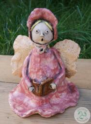 "Ceramic Sculpture Art - ""Gertrude Singing"