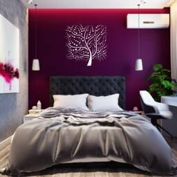 7 Tree Stencil, Wall Decal, Patterns, Laser, Cnc Router, Stencil Templates, Room Decor - Dxf, Svg, Jpg, Cdr, Eps Vector Instant Download - thumbnail 4