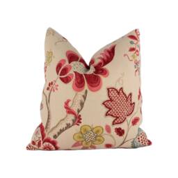Sanderson - Roslyn Berry/Slate Stunning Designer Cushion Cover Home D??cor Throw Pillow