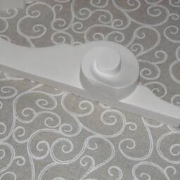 A Pair Of Traditional Design Door/Window Pediments - No2 , Frame Architrave Detail in Fine Detailed Plaster, 72 1/2cm Long 21 High - thumbnail 3