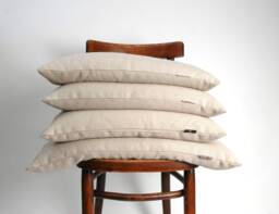 Japanese Size Natural Grey Linen Buckwheat Pillow 14'x20'/35x50cm Neck Ortopedic Buckwheat Zero Waste