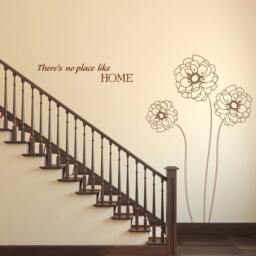 Quote Decal Flower Decals For Walls Stickers Family Room Wall Bedrooms Stick On Art - Modern Sd 063 - thumbnail 2