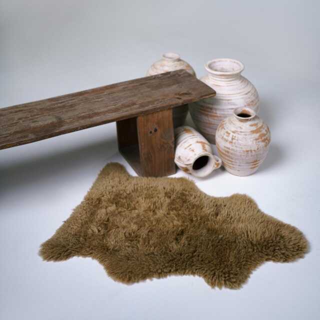 Brown Sheepskin Rug For Warmth & Stylish Home - Leather Hub - image 1