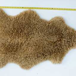 Brown Sheepskin Rug For Warmth & Stylish Home - Leather Hub - thumbnail 3