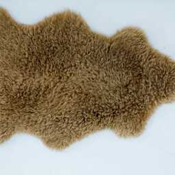 Brown Sheepskin Rug For Warmth & Stylish Home - Leather Hub - thumbnail 4