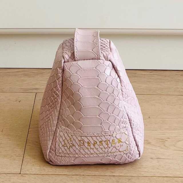 Hand Made Luxury Door Stop in Baby Pink Leather, Out Of Filled With Sand. Cute & Practical. Great Gift - image 1
