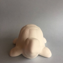 Ceramic Turtle, Cash Box, Ready To Paint, Unpainted Gift, Home Decor, Garden Coinbank, Toys, Gift For Kids - thumbnail 2