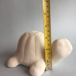 Ceramic Turtle, Cash Box, Ready To Paint, Unpainted Gift, Home Decor, Garden Coinbank, Toys, Gift For Kids - thumbnail 4