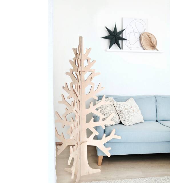 Digital Download - Diy Holiday Decor Festive Plywood Christmas Tree Cnc File - image 1