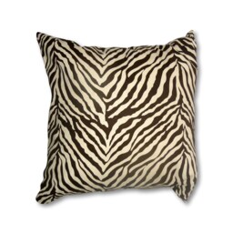 Kuwaha Home Animal Print Decorative Pillow Cover, Brown, Beige - thumbnail 2