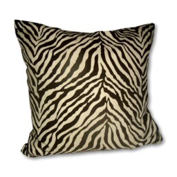 Kuwaha Home Animal Print Decorative Pillow Cover, Brown, Beige - thumbnail 3