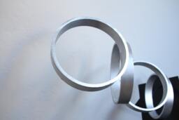 Mid Century Modern Metal Sculpture Art Abstract Simple Contemporary Decor Modernist By Petrykowski Artworks
