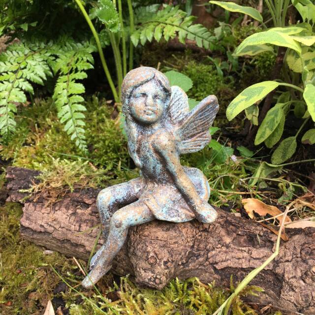 Cast Iron Antique Finish Angel /Fairy - image 1