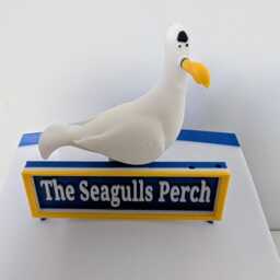 Brighton & Hove Garden Bird Feeding Station - Decor Wild Food Feeder Gift For Albion Fan- Seagulls Supporter Present - thumbnail 2
