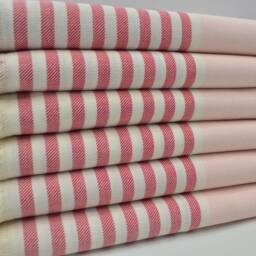 "Red & Powder Pink Towel, Bohemian Towel, Handmade Towel, Sauna Towel, Beach Towel, Pool Towel, Turkish Towel, 40""x70" - thumbnail 2