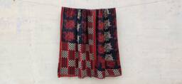 Vintage Kantha Quilt Reversible Indian Cotton Bedspread - 55x85