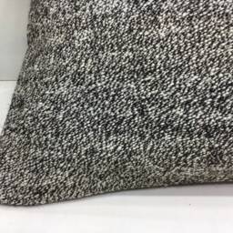 Vintage Turkish Kilim Pillow Cover, Handwoven Accent Cushion - 16x24 - thumbnail 3