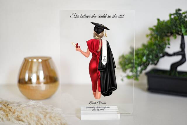 Lawyer Graduation Gift Fully Personalised, Gifts For A Lawyer Graduation, College Graduation Gift, Phd Unique Print - image 1