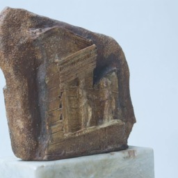 Caryatid Unique Stone Porcelain Figurine Sculpture Greek Acropolis - thumbnail 3
