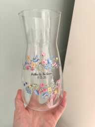 Personalised Mother Of The Groom Gift, Mother Groom Gift, Vase, Bride Gift - thumbnail 1