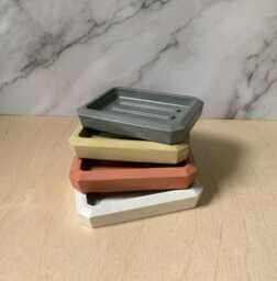 Natural Stone Soap Dish Eco-Friendly Minimalist Bathroom Decor For Modern Homes