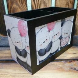 Utensil Box Pencil Panda - thumbnail 3