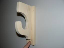 Rod Holder With Shelf Support - thumbnail 1