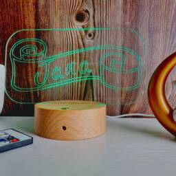 Personalized Led Night Light Custom Neon Sign Kids Room Decor - thumbnail 2