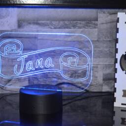 Personalized Led Night Light Custom Neon Sign Kids Room Decor - thumbnail 3