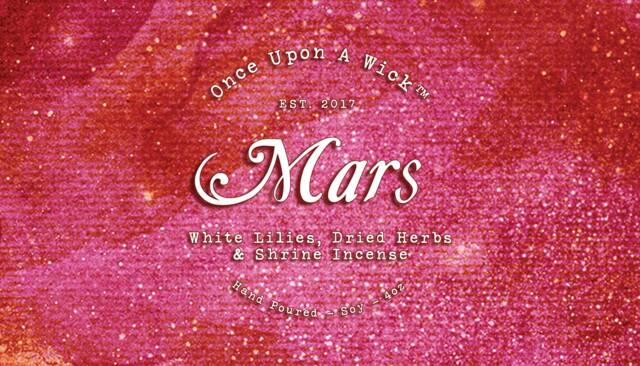 Mars - Sailor Inspired Handmade Soy Candles, Wax Melts & Room Sprays
