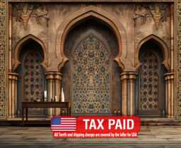 Islamic Arches Wallpaper Mural, Arabian Nights Decor, Peel & Stick - thumbnail 1