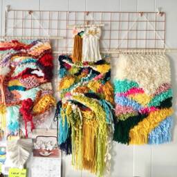 Made To Order - Weave Wall Hanging, Wall Decor, Weaving, Tapestry, Fiber Art, Handwoven, Wallhanging, Handmade - thumbnail 4