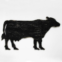 Farmhouse Decor Cow Art Rustic Farm Animal Kitchen Wall Modern Country Sign Livestock - thumbnail 2