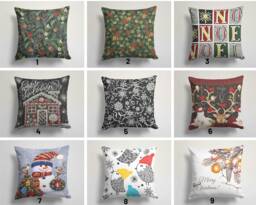 Christmas Pillow Cover/Winter Trend Case/Decorative Winter Cushion Cover/xmas Tree & Snowflake Case/xmas Home Decor - thumbnail 1
