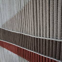 Oversize Woven Wall Hanging, Xl Landscape Macrame Fiber Art, Boho Decor, Mid Century Modern Tapestry , Southwestern Decor - thumbnail 3