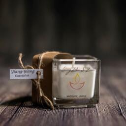 Ylang-Ylang Candle 100% Pure Natural Ylang-Ylang Aromatherapy With Essential Oil Natural Soy Wax - thumbnail 2