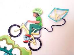 "Bicycles Art ""The Family Race"