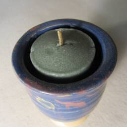 Colorful Coin Holders/Candle Ring Small Vases - thumbnail 3