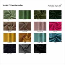 Handmade Dust Rose Pink Cotton Velvet Curtain Panel - 100% Room Darkening Window Drape Luxury Bedroom, Living & Nursery Decor - thumbnail 4