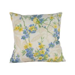 Sanderson - Birdsong Blue/Yellow Stunning Cushion Cover Throw Pillow Designer Home Decor - thumbnail 2